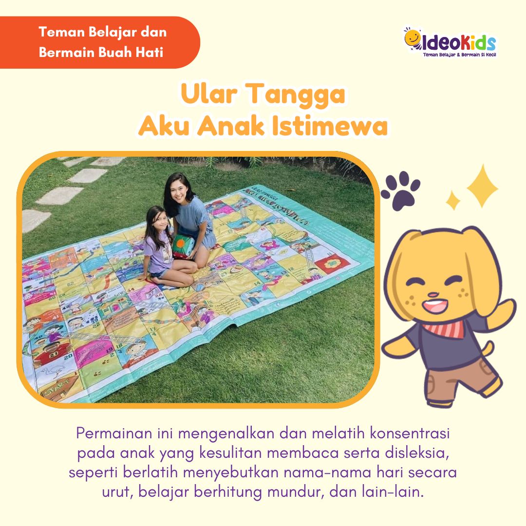 Ular Tangga Aku Anak Istimewa Ukuran S - Bahasa Inggris