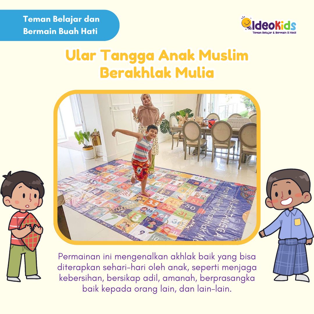 Ular Tangga Muslim Ukuran S - Bahasa Indonesia